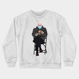 Bernie Sanders Inauguration Day Mittens Crewneck Sweatshirt